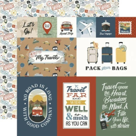 Echo Park Paper - It's Time To Travel 12x12 Inch Collection Kit (TTT494016)
