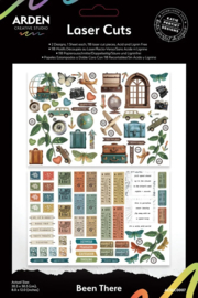 Arden Creative Studio - Been There Laser Cuts (118pcs) by Katie Pertiet (ACSLC0007)