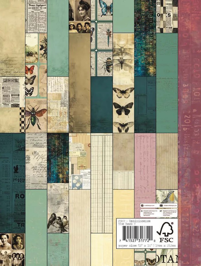 Elizabeth Craft Designs - Planner Essentials - Reminiscence the Book 9 -  PB09 - Pre-order!!!