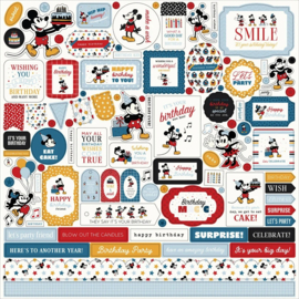 Echo Park Paper - Mouse And Me Birthday 12x12 Inch Collection Kit (MMB509016)