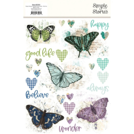 Simple Stories - Simple Vintage Essentials Color Palette Rub Ons (22241)