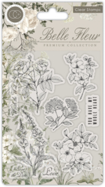 Craft Consortium - Belle Fleur Clear Stamps (CCSTMP075)
