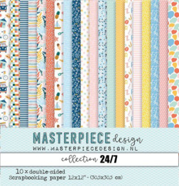 Masterpiece Papiercollectie 24/7 12x12 10vl MP202120