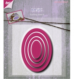 Joy!crafts - Cutting & Embossing stencil - Basic Mery's  Ovaal