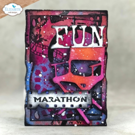 Elizabeth Craft Designs  - Movie night ATC Special - K022