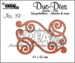 Crealies - Duo Die no. 20 Swirls 1
