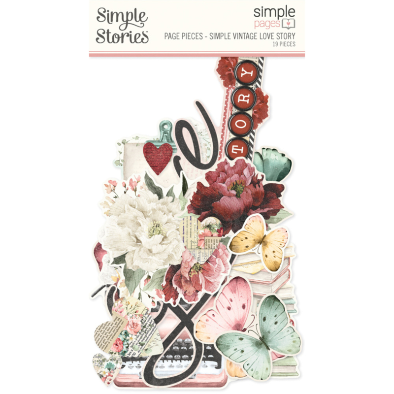 Simple Stories - Simple Vintage Love Story Simple Pages Pieces (21436)