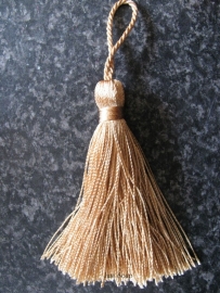 Luxe tassel Licht Zand