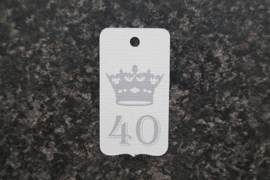 Label 40 kroon