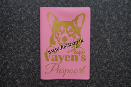 Paspoorthoesje Cardigan Welsh Corgi 1