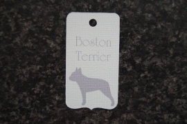 Label Boston Terrier