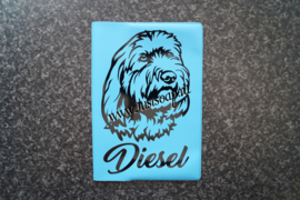Paspoorthoesje Labradoodle 01