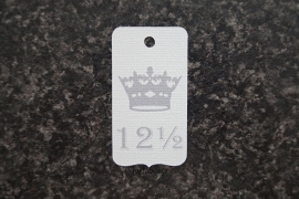 Label 12½ kroon