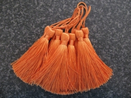 Luxe tassel Fel Oranje