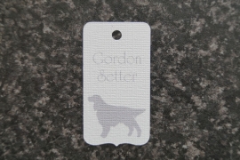 Label Gordon Setter