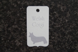 Label Welsh Corgi