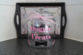 Snoeppot Doggie Treats Roze