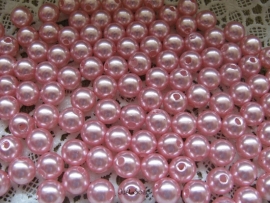 Acryl parels roze 2 10mm