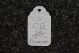 Label 1e Communie Kruis en Kelk