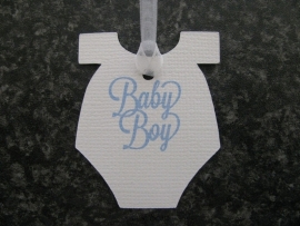 Label Romper Baby Boy