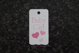 Label Hartjes Baby Girl