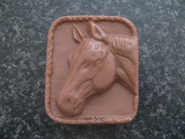 Paardenhoofd op tablet