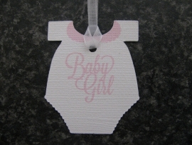 Label Romper Baby Girl