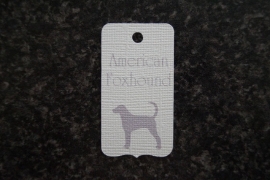 Label American Foxhound
