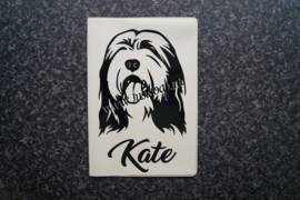 Paspoorthoesje Bearded Collie 1
