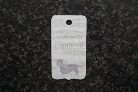 Label Dandie Dinmont
