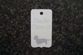 Label Dandie Dinmont