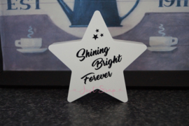 Herdenkingsster Shining Bright Forever