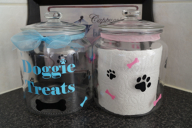 Snoeppot Doggie Treats Blauw