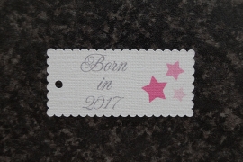 Label Sterren Born in 20.. Meisje