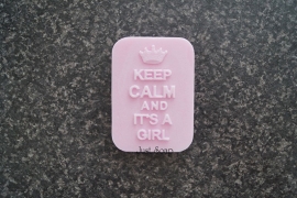 Keep calm and It's a girl