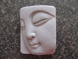 Boeddha hoofd in relief