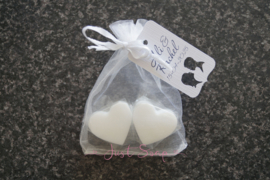 Huwelijksbedankje Hartjes 2