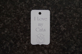 Label I love my Cats 2