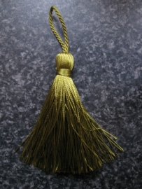 Luxe tassel Peridot Groen