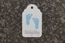 Label Voetjes Babyboy