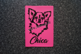 Paspoorthoesje Chihuahua langhaar 05
