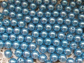 Acryl parels turquoise 2  10mm