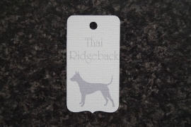 Label Thai Ridgeback