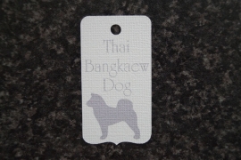 Label Thai Bangkaew Dog