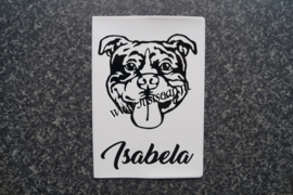 Paspoorthoesje American Bully 2