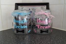 Snoeppot Doggie Treats Roze