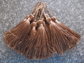 Luxe tassel Bruin