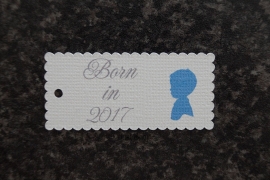 Label Born in 20.. Jongen