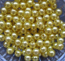 Acryl parels geel 10mm