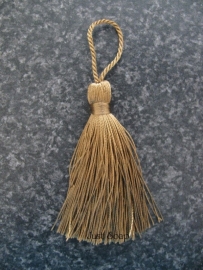 Luxe tassel Donker brons